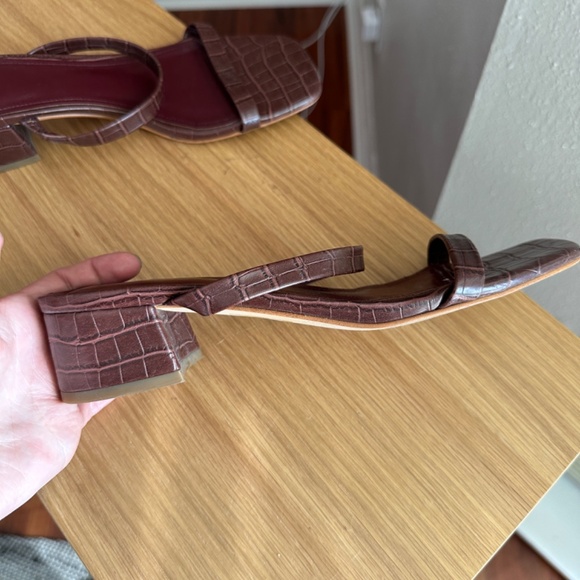 Marc Fisher Square Toe Sandals - Picture 3 of 5